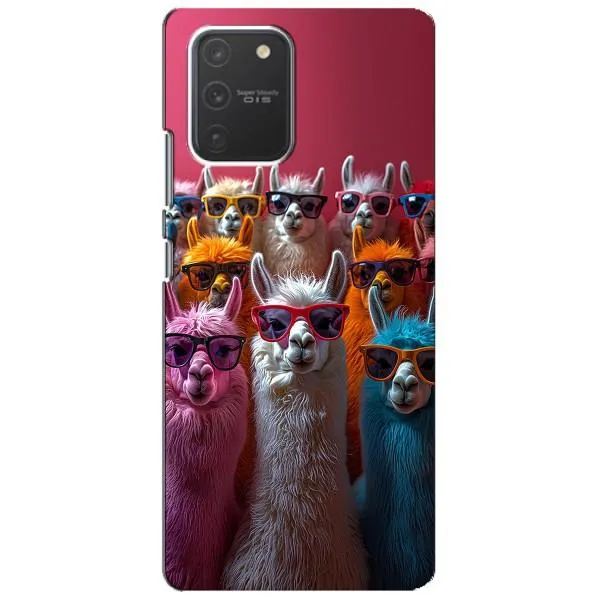 Чехол с принтом «Ламы в очках» для Samsung Galaxy S10 Lite