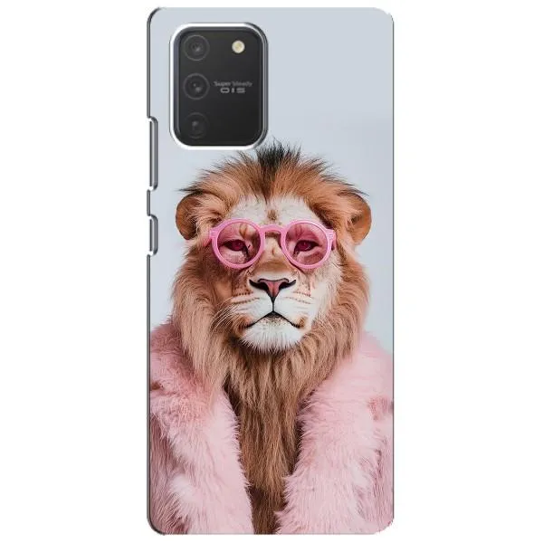 Чехол с принтом «Лев в очках» для Samsung Galaxy S10 Lite