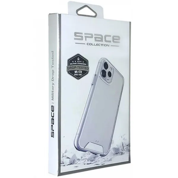 Чехол TPU Space Case transparent для Samsung Galaxy S20 FE — Прозрачный — фото 4