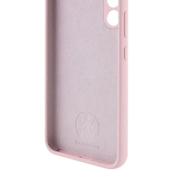 Чехол Silicone Cover Lakshmi Full Camera (AAA) для Samsung Galaxy S20 FE — Розовый — фото 3