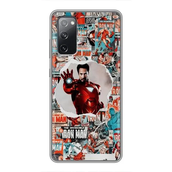 Чехол с принтом «Айронмен» для Samsung Galaxy S20 FE