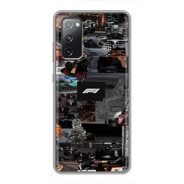 Чохол з принтом «Гоночний колаж Ф1» для Samsung Galaxy S20 FE