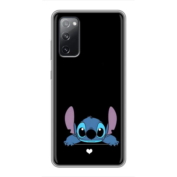 Чехол с принтом «Стич на черном» для Samsung Galaxy S20 FE Чехол с принтом «Стич на черном» для Samsung Galaxy S20 FE
