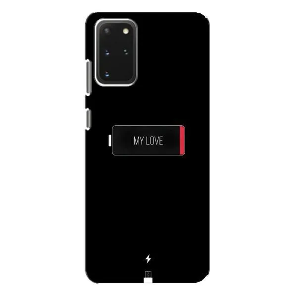 Чехол с принтом «Love battery» для Samsung Galaxy S20 Plus