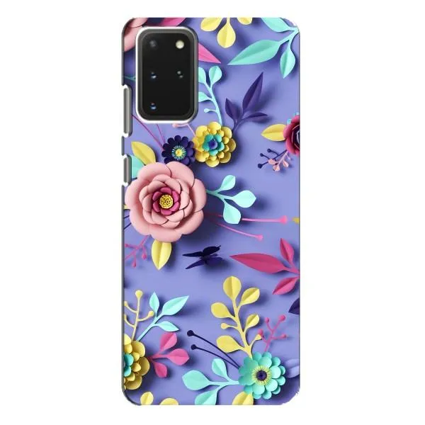 Чохол з принтом «Дизайн квітів» для Samsung Galaxy S20 Plus