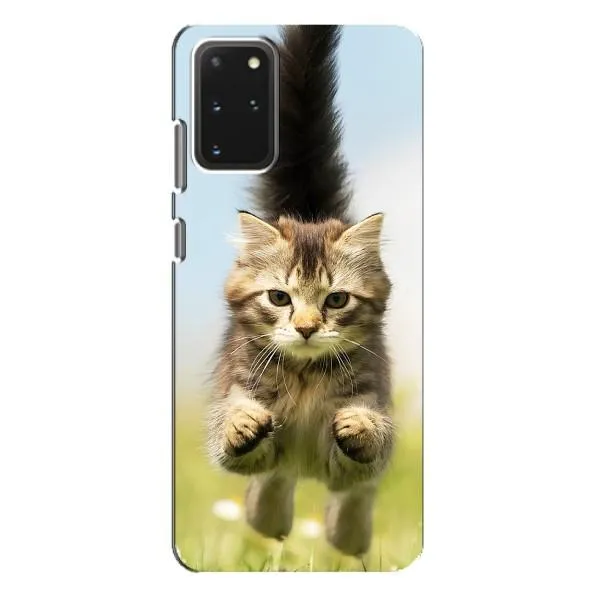 Чохол з принтом «Прижок кота» для Samsung Galaxy S20 Plus