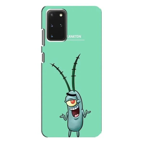 Чехол с принтом «Персонаж Планктон» для Samsung Galaxy S20 Plus Чехол с принтом «Персонаж Планктон» для Samsung Galaxy S20 Plus