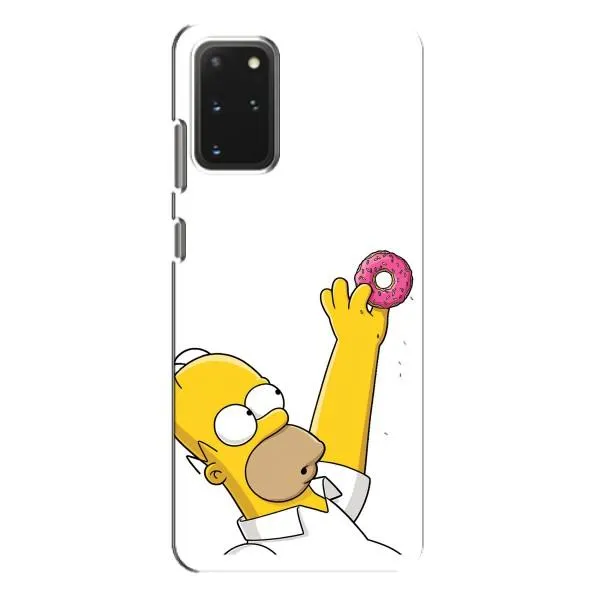 Чехол с принтом «Гомер с пончиком» для Samsung Galaxy S20 Plus Чехол с принтом «Гомер с пончиком» для Samsung Galaxy S20 Plus