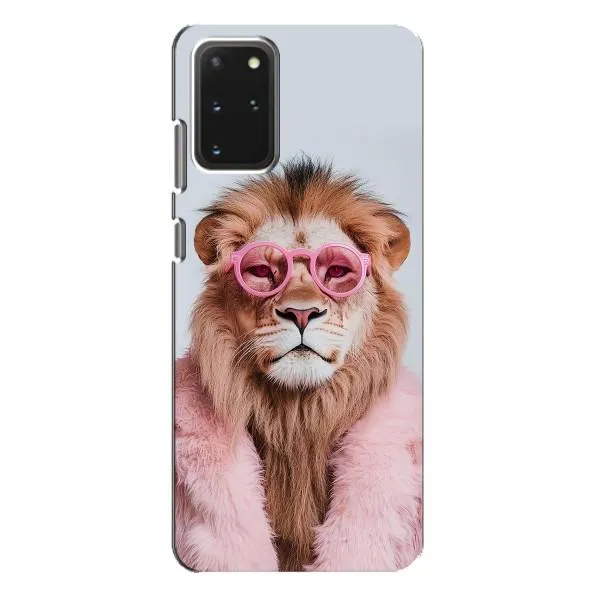 Чохол з принтом «Лев в окулярах» для Samsung Galaxy S20 Plus Чохол з принтом «Лев в окулярах» для Samsung Galaxy S20 Plus