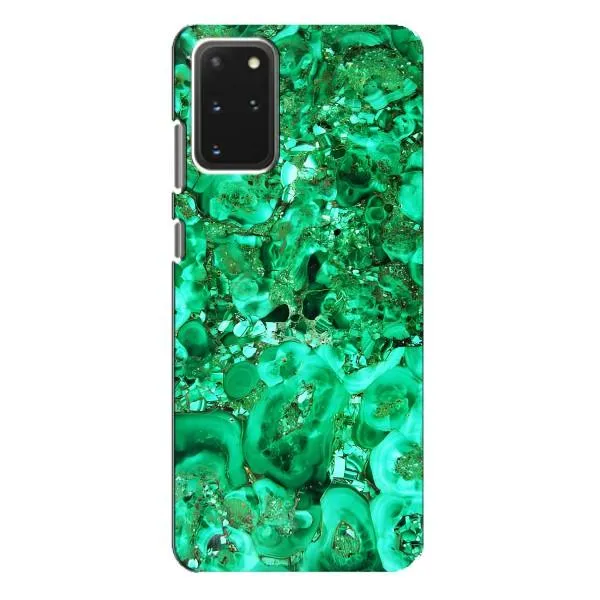 Чехол с принтом «Салатный Мрамор» для Samsung Galaxy S20 Plus
