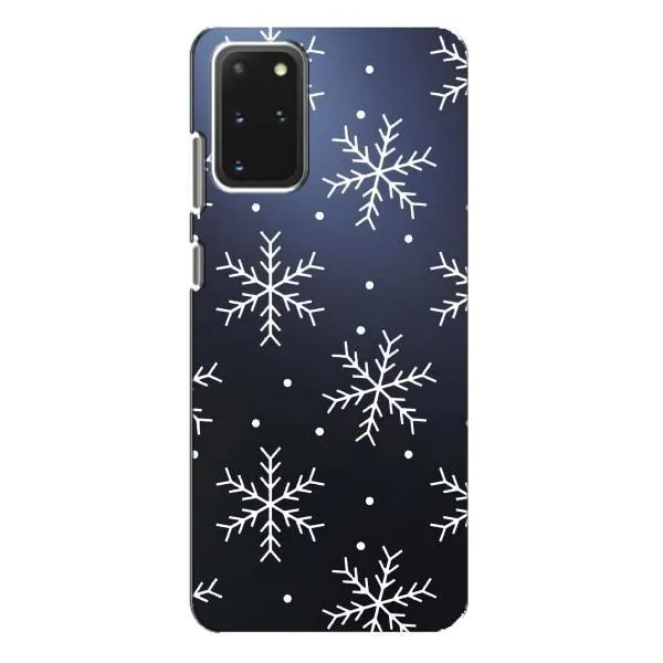 Чехол с принтом «Белые снежинки» для Samsung Galaxy S20 Plus