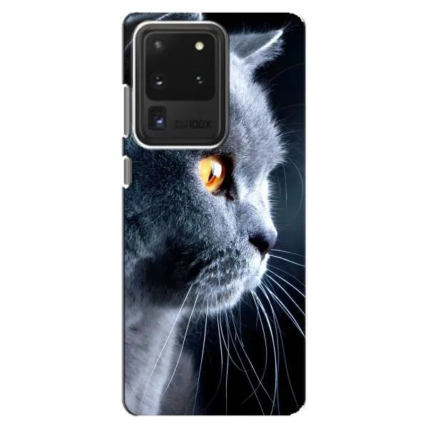 Чехол с принтом «Серый Кот» для Samsung Galaxy S20 Ultra
