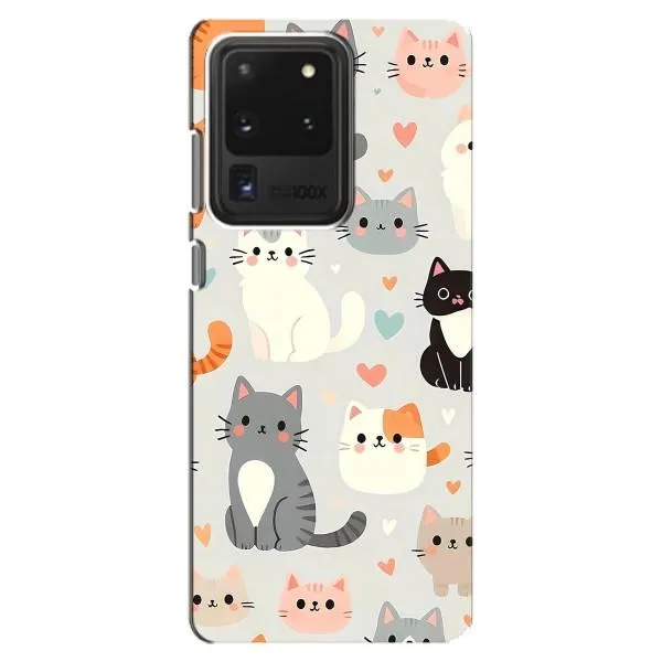 Чехол с принтом «Коллаж котов» для Samsung Galaxy S20 Ultra Чехол с принтом «Коллаж котов» для Samsung Galaxy S20 Ultra