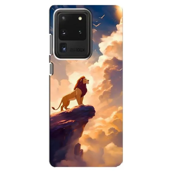 Чехол с принтом «Симба на скале» для Samsung Galaxy S20 Ultra Чехол с принтом «Симба на скале» для Samsung Galaxy S20 Ultra