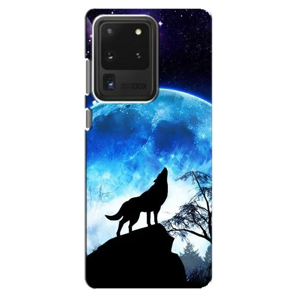 Чехол с принтом «Волк на луну» для Samsung Galaxy S20 Ultra