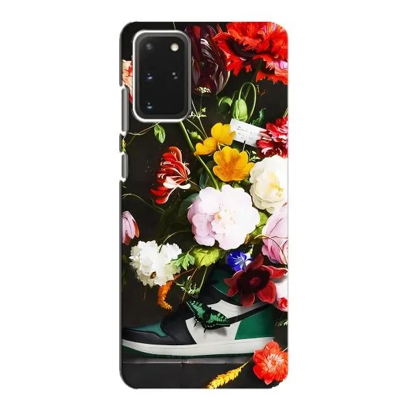 Чехол с принтом «Nike цветы» для Samsung Galaxy S20