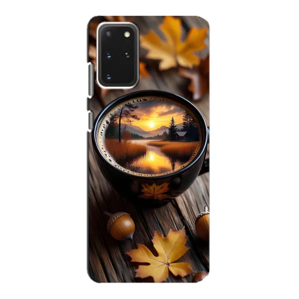 Чехол с принтом «Темный кофе» для Samsung Galaxy S20 Чехол с принтом «Темный кофе» для Samsung Galaxy S20