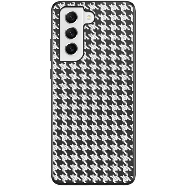 Чохол TPU+PC Grid для Samsung Galaxy S21 FE — Білий Чохол TPU+PC Grid для Samsung Galaxy S21 FE — Білий