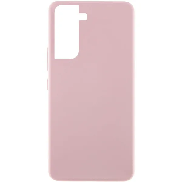 Чехол Silicone Cover Lakshmi (AAA) для Samsung Galaxy S21 FE — Розовый — фото 1