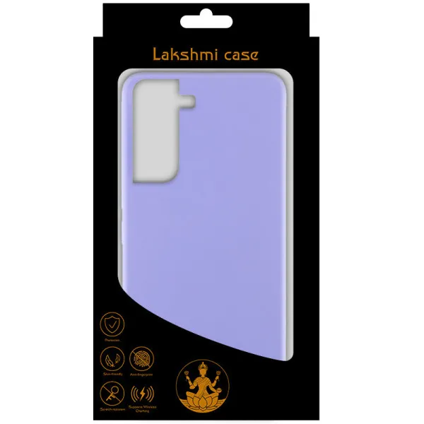 Чехол Silicone Cover Lakshmi (AAA) для Samsung Galaxy S21 FE — Сиреневый — фото 4