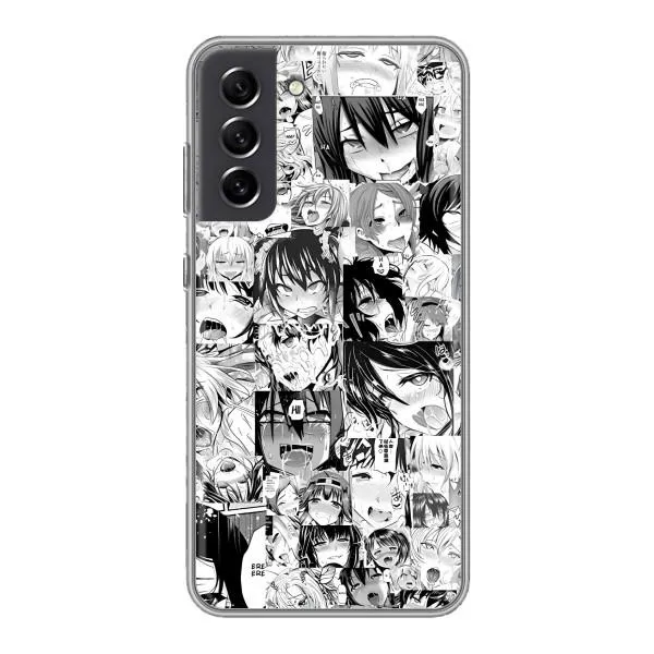 Чехол с принтом «Ahegao manga» для Samsung Galaxy S21 FE Чехол с принтом «Ahegao manga» для Samsung Galaxy S21 FE