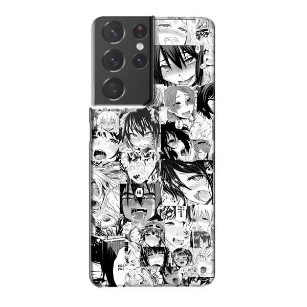 Чехол с принтом «Ahegao manga» для Samsung Galaxy S21 Plus