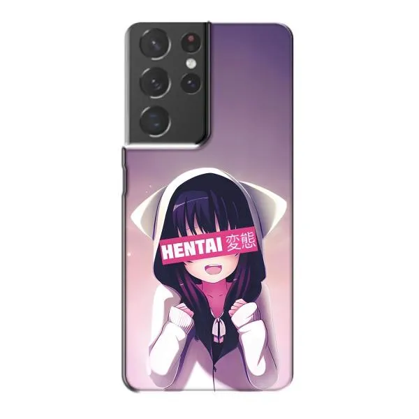 Чехол с принтом «Hentai chan» для Samsung Galaxy S21 Plus