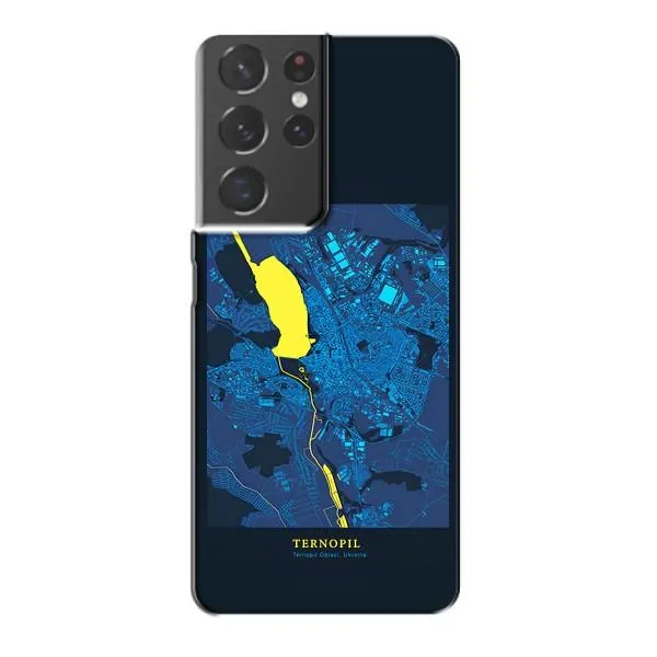 Чехол с принтом «Тернополь» для Samsung Galaxy S21 Plus