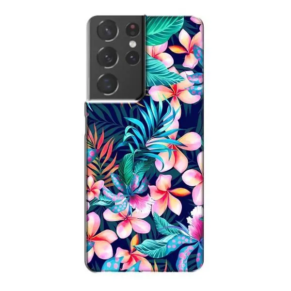 Чехол с принтом «Красочные цветы» для Samsung Galaxy S21 Plus Чехол с принтом «Красочные цветы» для Samsung Galaxy S21 Plus