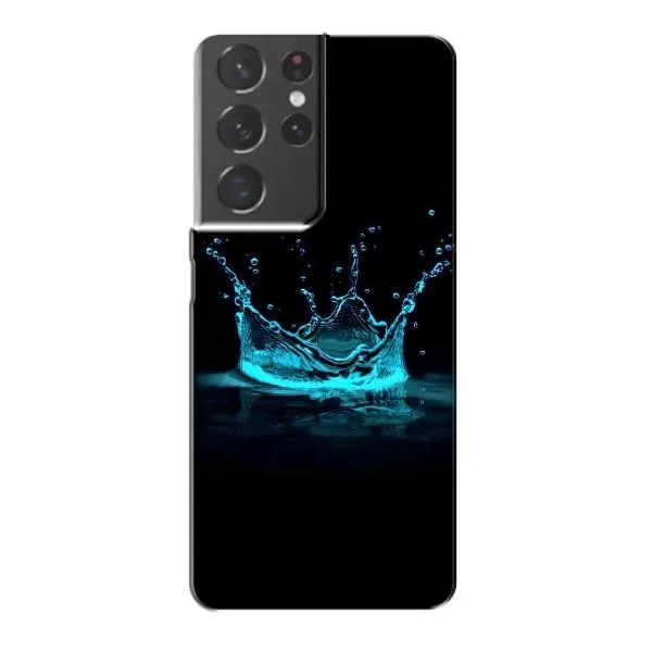 Чохол з принтом «Крапля корони» для Samsung Galaxy S21 Plus