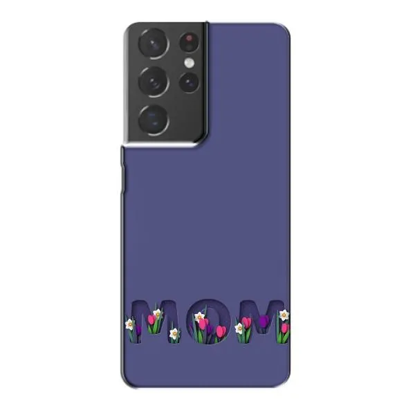 Чехол с принтом «Мама в цветах» для Samsung Galaxy S21 Plus