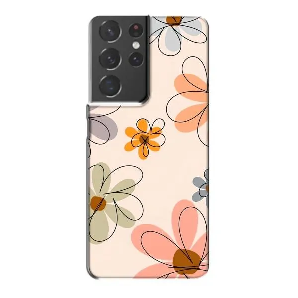 Чехол с принтом «Разноцветные цветы» для Samsung Galaxy S21 Plus Чехол с принтом «Разноцветные цветы» для Samsung Galaxy S21 Plus
