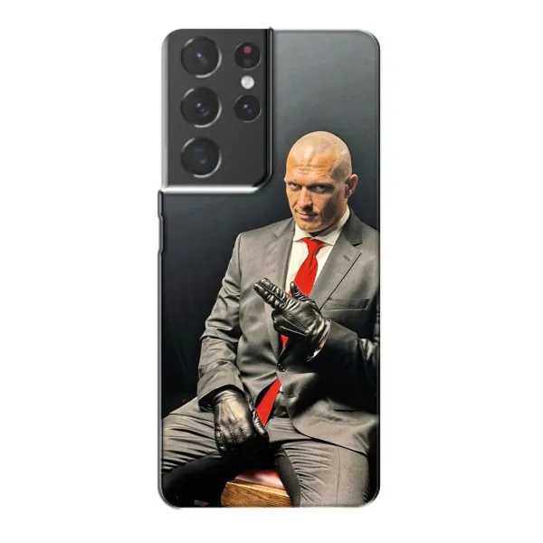 Чехол с принтом «Усик Hitman» для Samsung Galaxy S21 Plus