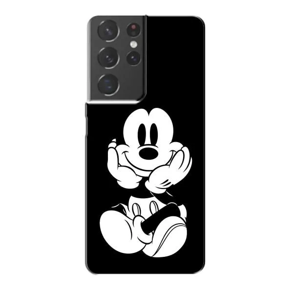 Чехол с принтом «Микки на черном» для Samsung Galaxy S21 Plus