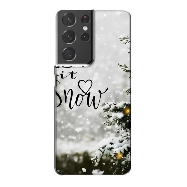 Чехол с принтом «Let it snow» для Samsung Galaxy S21 Plus