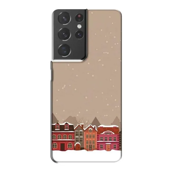 Чехол с принтом «Зимний город» для Samsung Galaxy S21 Plus