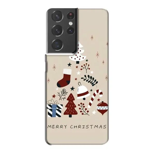Чехол с принтом «Merry Christmas» для Samsung Galaxy S21 Plus