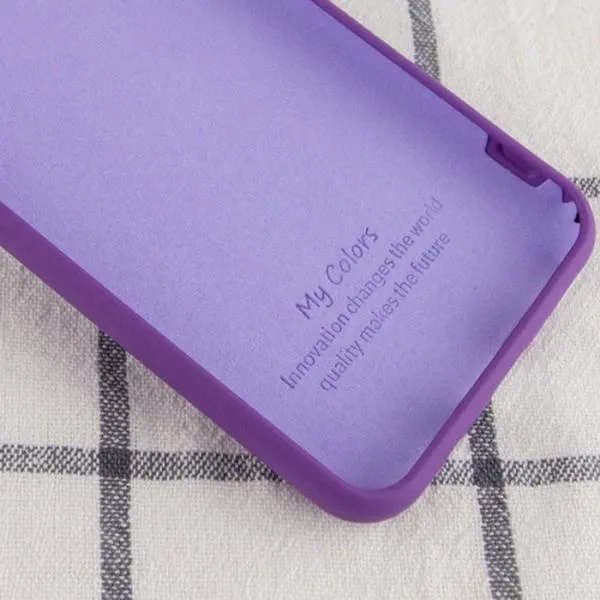 Чохол Silicone Cover My Color Full Protective (A) для Samsung Galaxy S21 Ultra — Фіолетовий — фото 2 Чохол Silicone Cover My Color Full Protective (A) для Samsung Galaxy S21 Ultra — Фіолетовий — фото 2