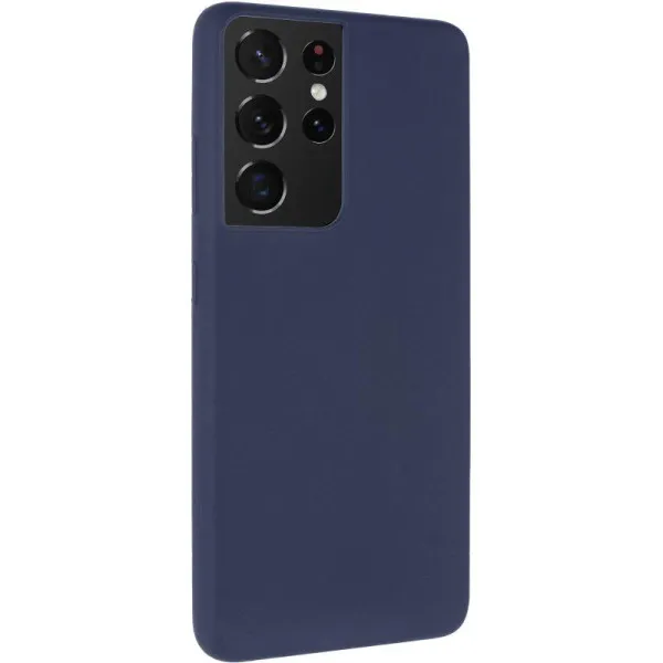 Чехол Silicone Cover Ummi Lakshmi (AA) для Samsung Galaxy S21 Ultra — Синий
