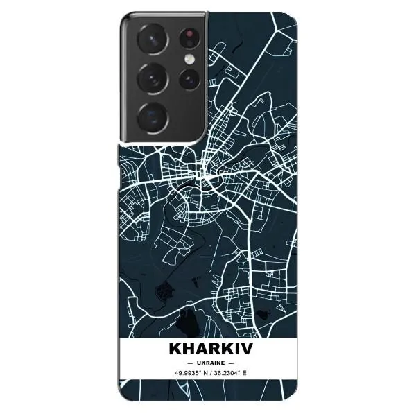 Чехол с принтом «Харьков» для Samsung Galaxy S21 ultra
