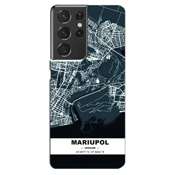 Чехол с принтом «Мариуполь» для Samsung Galaxy S21 ultra