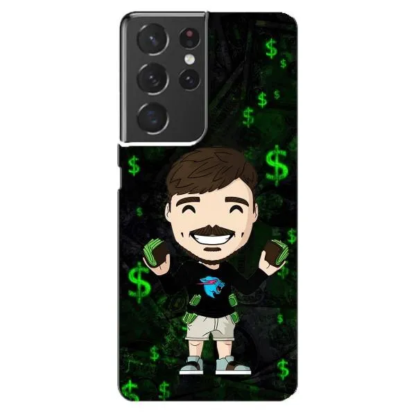 Чехол с принтом «Блогер Beast» для Samsung Galaxy S21 ultra