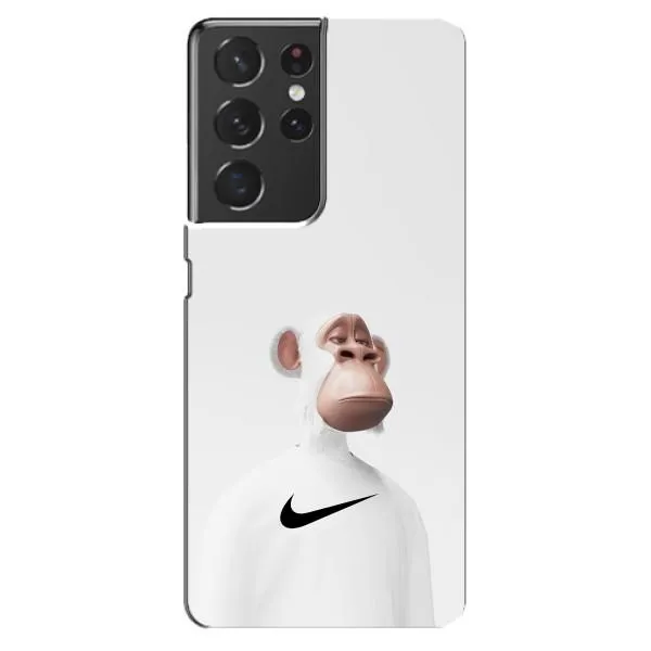 Чехол с принтом «обезьяна NFT Nike» для Samsung Galaxy S21 ultra