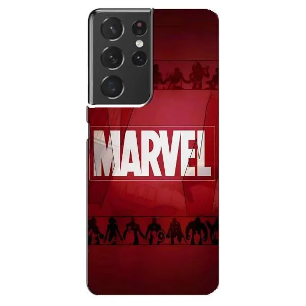 Чехол с принтом «MARVEL» для Samsung Galaxy S21 ultra