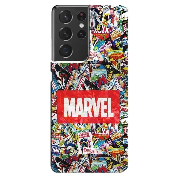 Чехол с принтом «Марвел комиксы» для Samsung Galaxy S21 ultra
