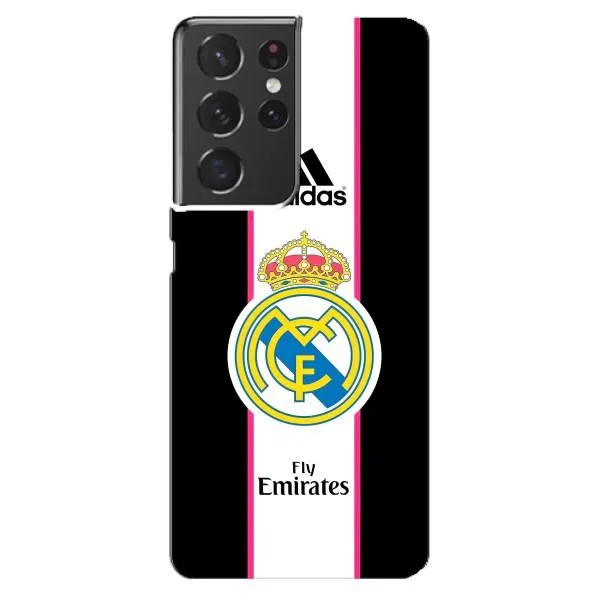 Чехол с принтом «Лого Real Madrid» для Samsung Galaxy S21 ultra
