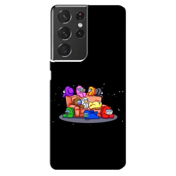Чехол с принтом «Амонг-ас» для Samsung Galaxy S21 ultra