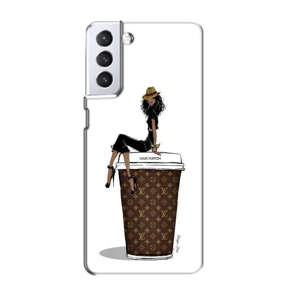 Чехол с принтом «кофе LOUIS VUITTON» для Samsung Galaxy S21 Чехол с принтом «кофе LOUIS VUITTON» для Samsung Galaxy S21