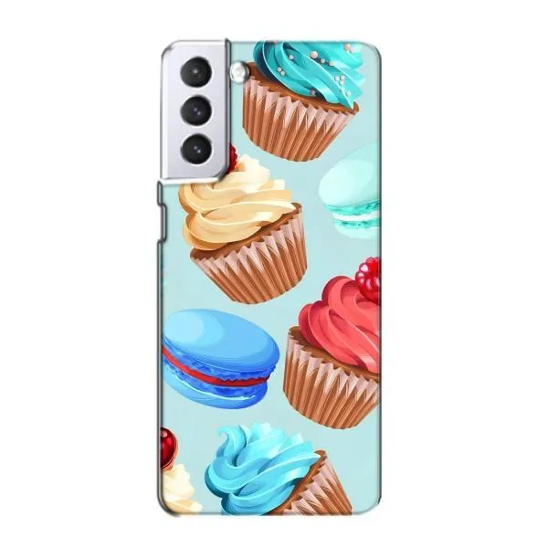 Чехол с принтом «Кексики» для Samsung Galaxy S21 Чехол с принтом «Кексики» для Samsung Galaxy S21