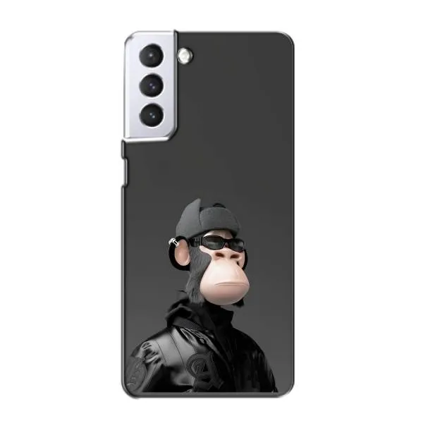 Чохол з принтом «стильна мавпа NFT» для Samsung Galaxy S21